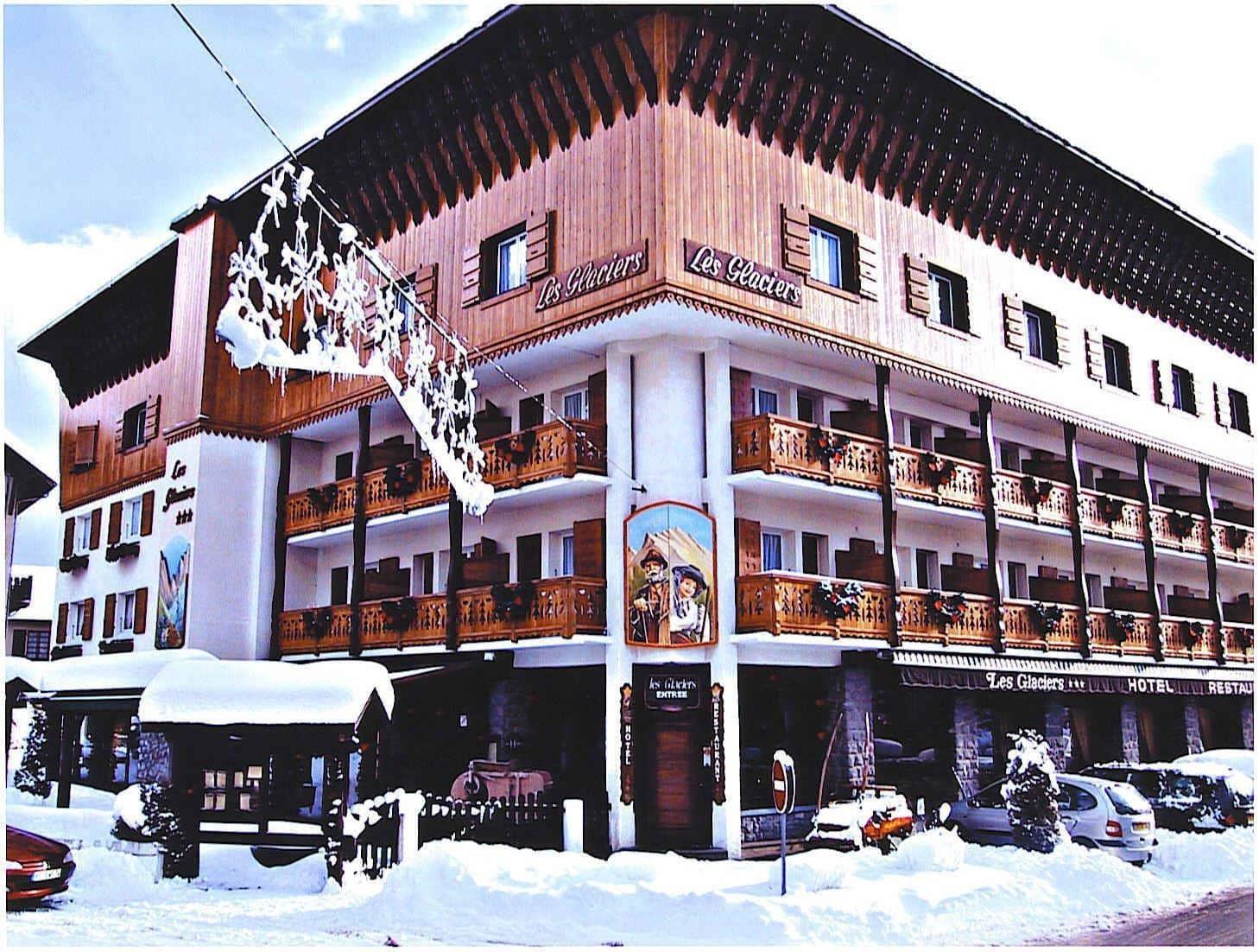 Hôtel Les Glaciers Samoëns Exterior foto